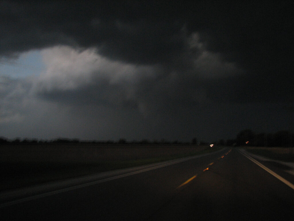 Storm near Metea Indiana