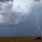 Lightning in Southwest Oklahoma