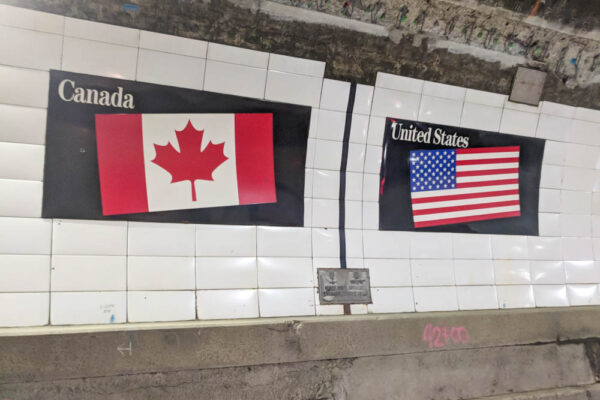 USA Canada Border