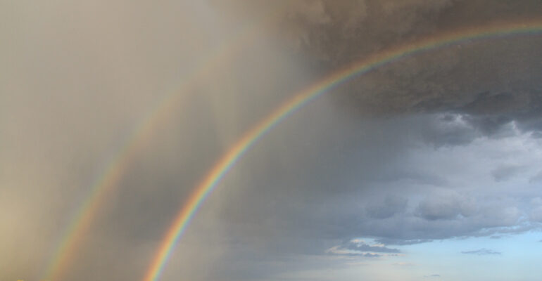 Rainbow near Mulhall