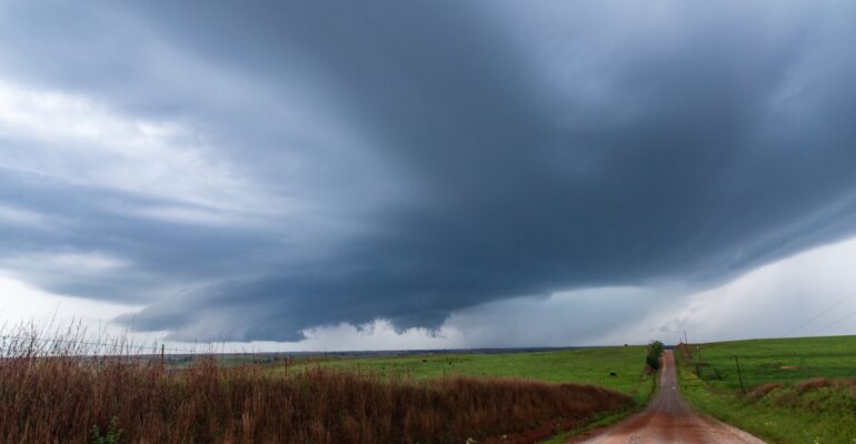 Funnel in Custer County Oklahoma