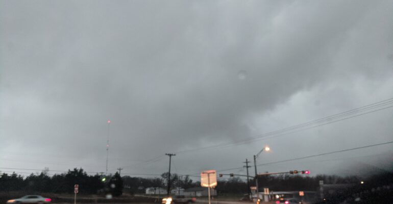 Looking southwest from East Gainesville