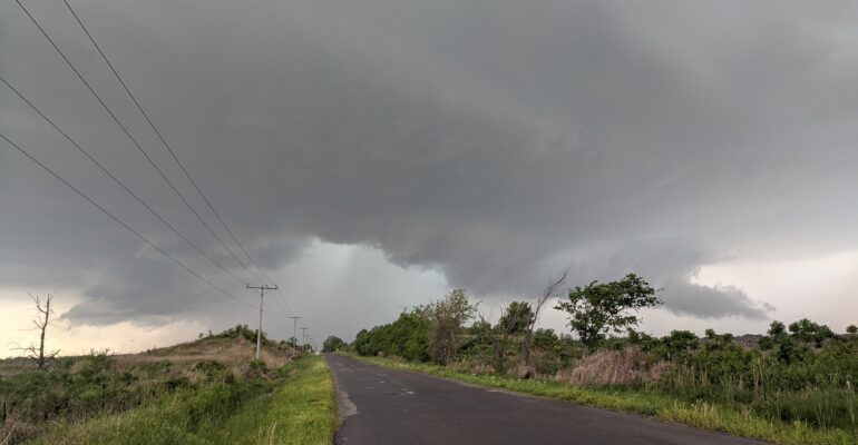 Supercell over Sportsmen Acres, OK