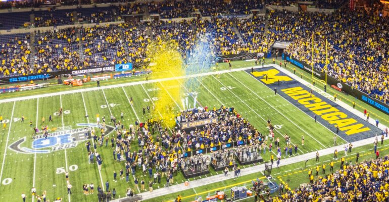 Michigan is 2021 Big Ten Champs
